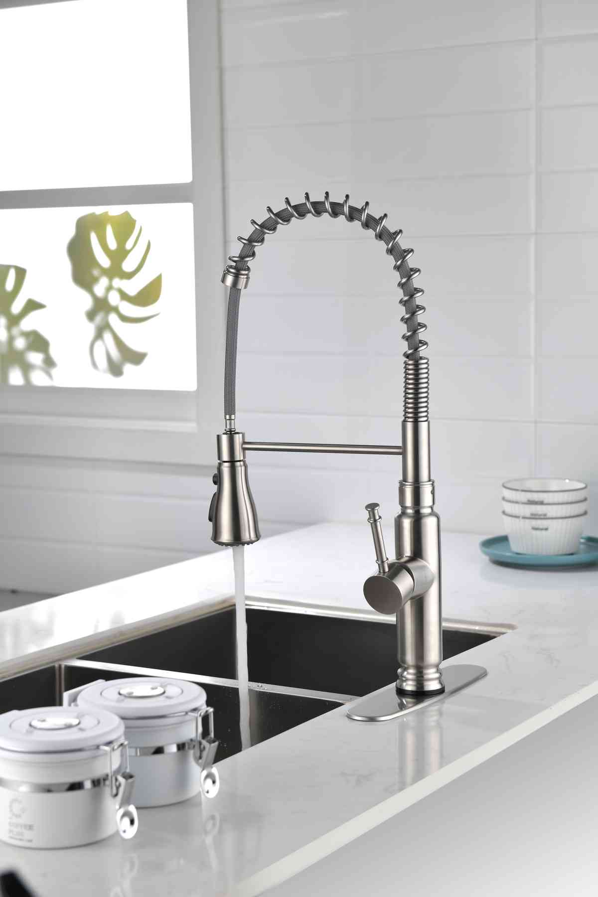 Touch Kitchen Faucet with Pull Down Sprayer