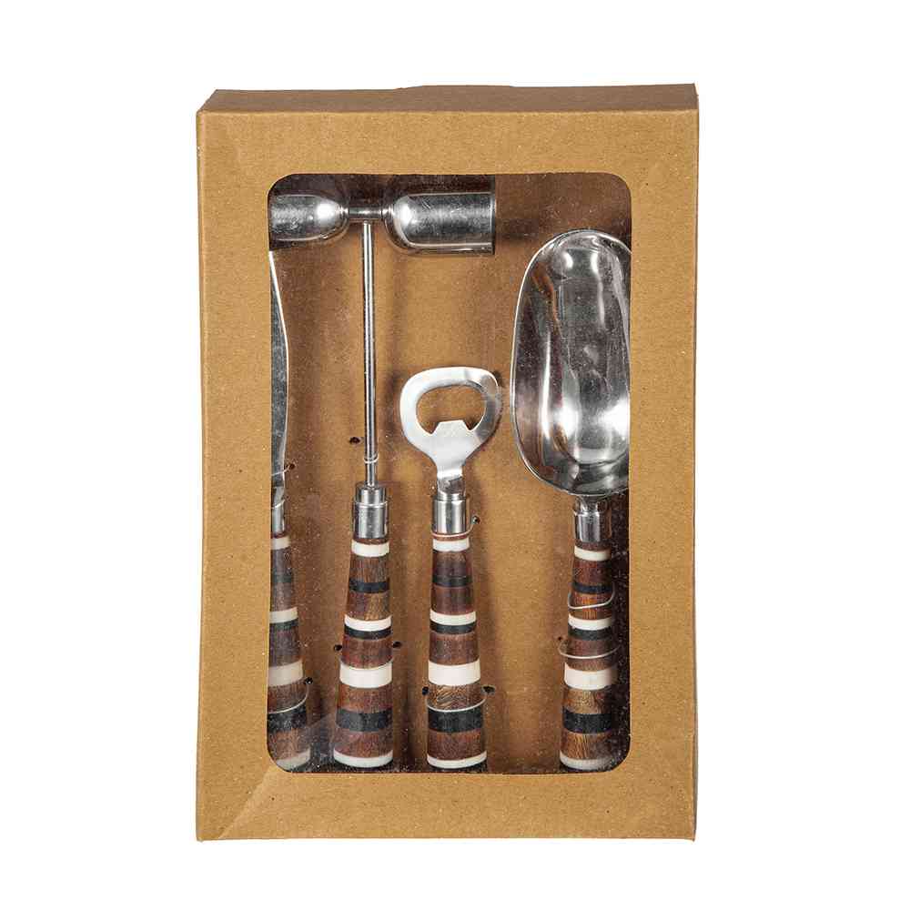 S/4 Barware Tools In Open Face Box