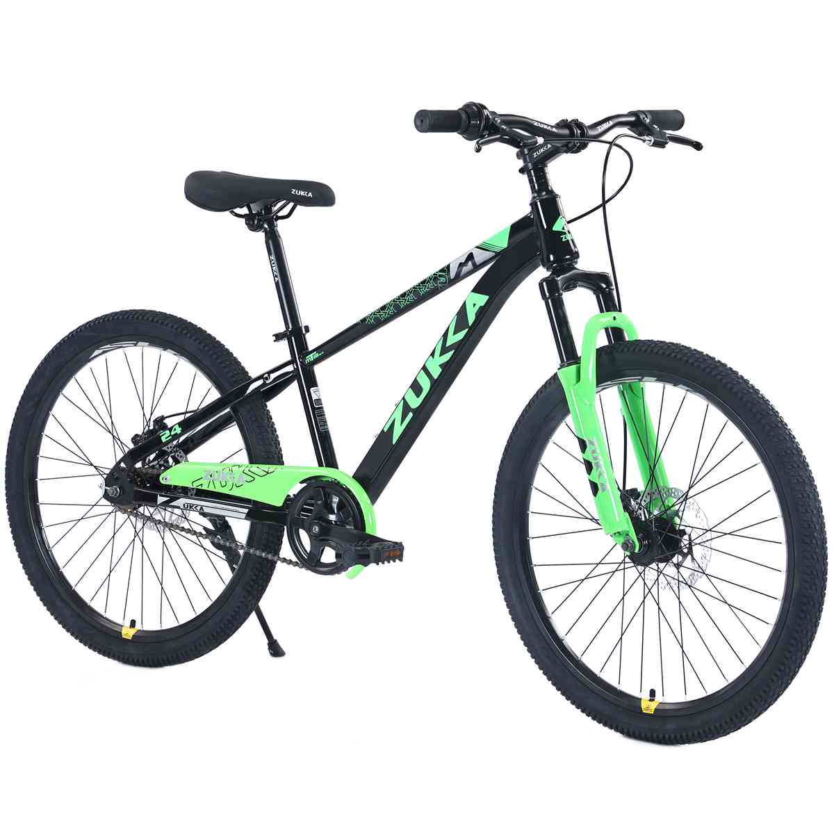 ZUKKA Mountain Bike,24 Inch MTB for Boys and Girls Age 9-12 Years,Multiple Colors