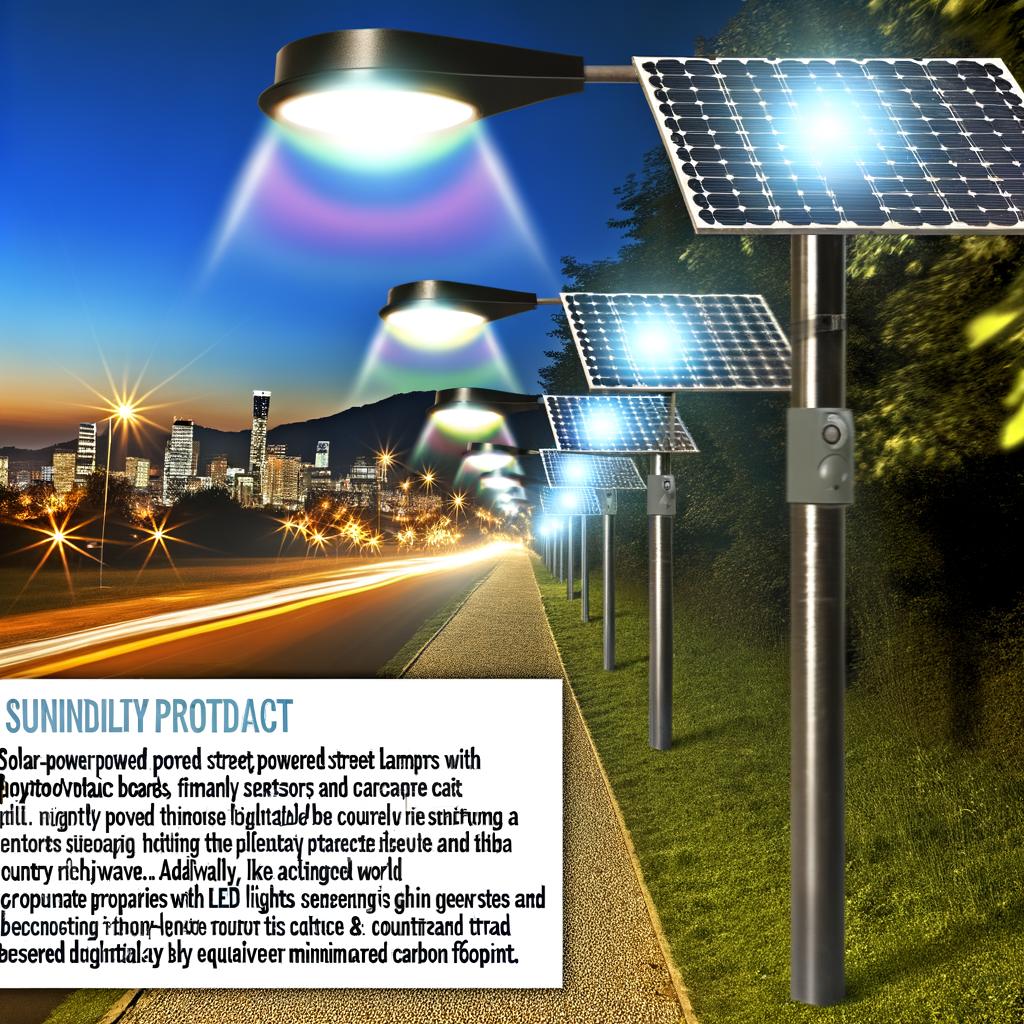 solar street lights