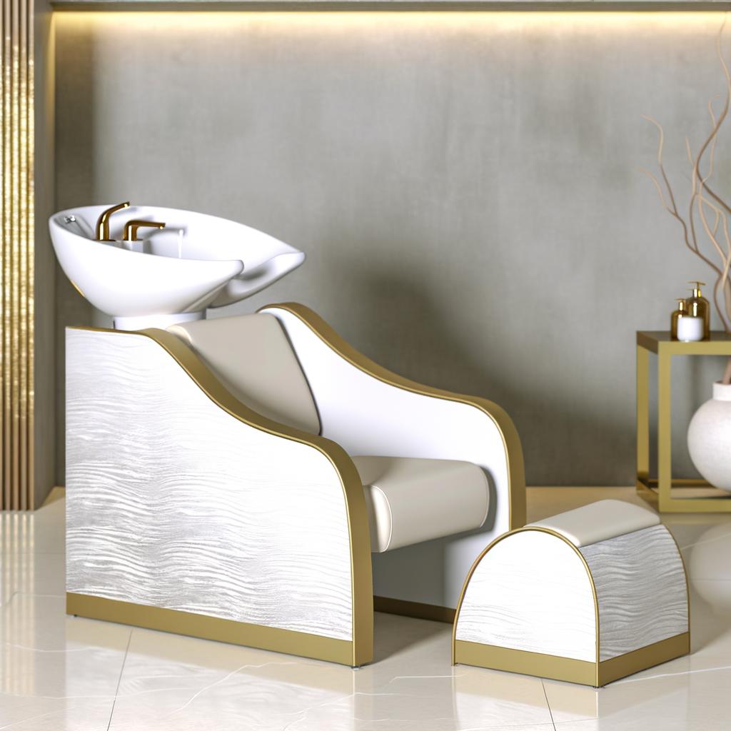 High-grade ceramic shampoo chair High-grade ceramic shampoo chair