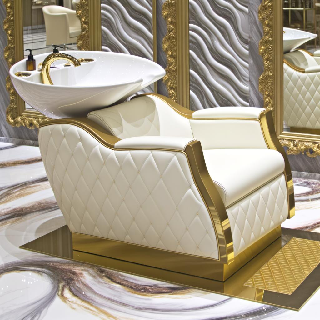 High-grade ceramic shampoo chair High-grade ceramic shampoo chair