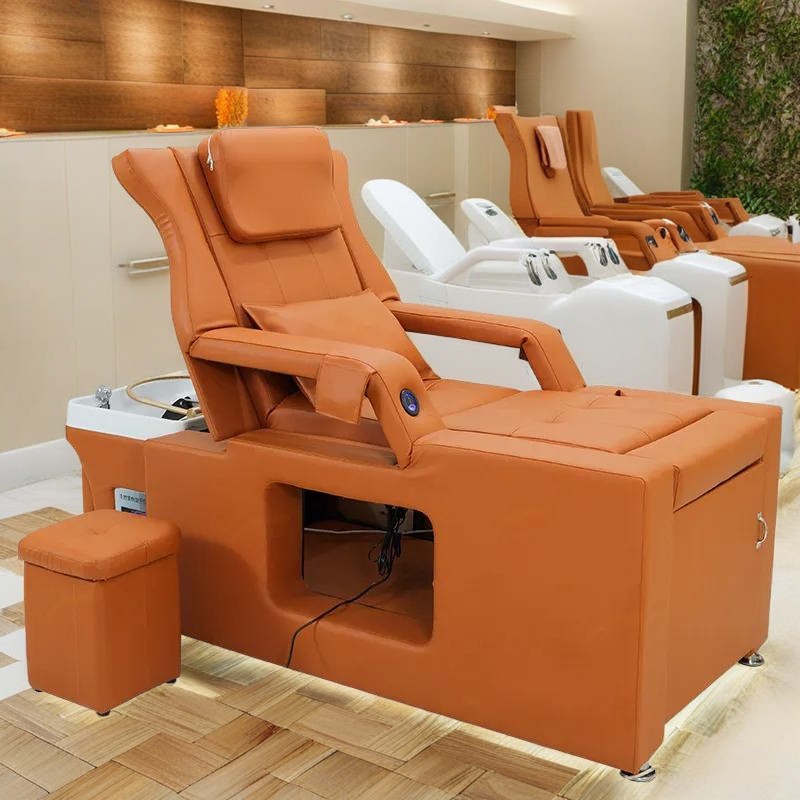 head spa shampoo bed shampoo bed and pedicure chair massage shampoo bed