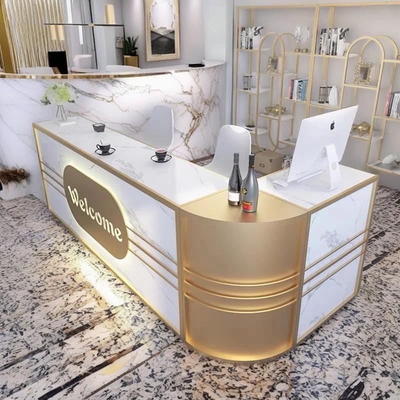 reception counter front desk design modern reception counter reception furniture custom reception desk