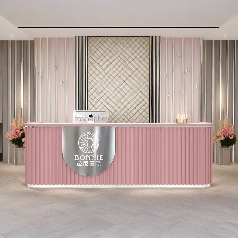 reception counter front desk design modern reception counter reception furniture custom reception desk