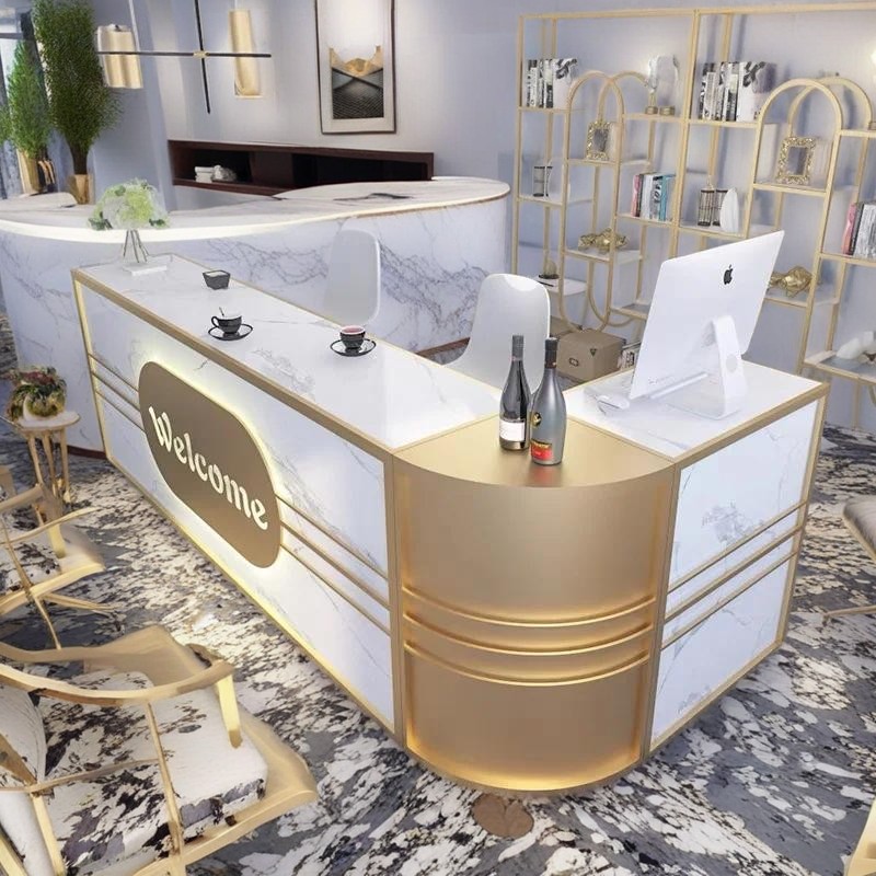 reception counter front desk design modern reception counter reception furniture custom reception desk