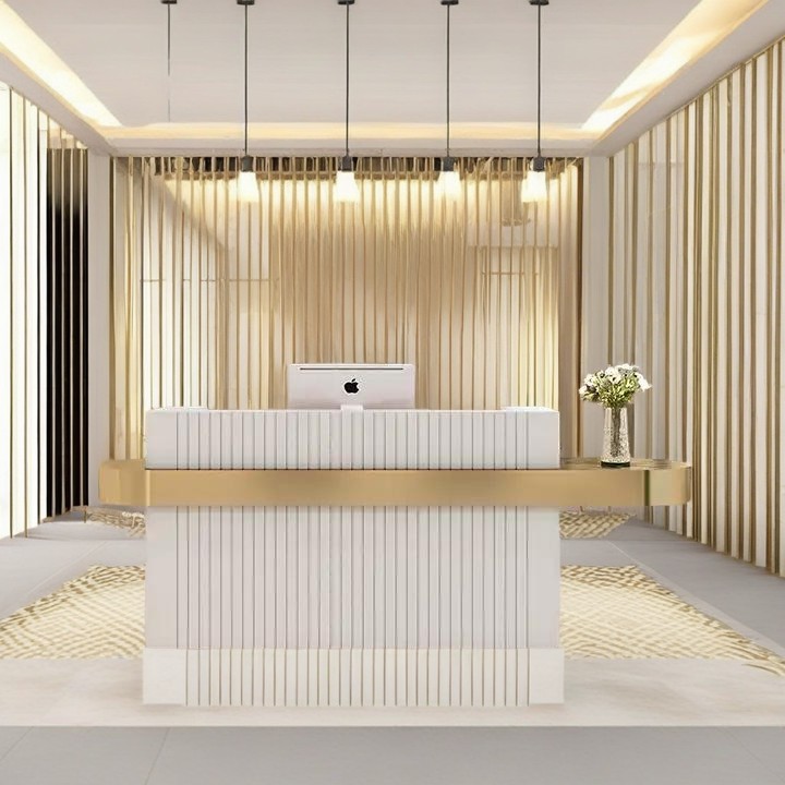 reception counter front desk design modern reception counter reception furniture custom reception desk