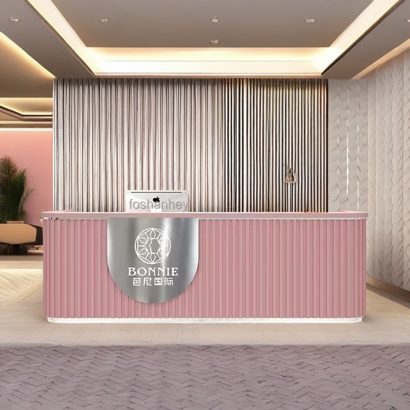 reception counter front desk design modern reception counter reception furniture custom reception desk