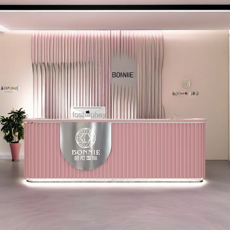 reception counter front desk design modern reception counter reception furniture custom reception desk